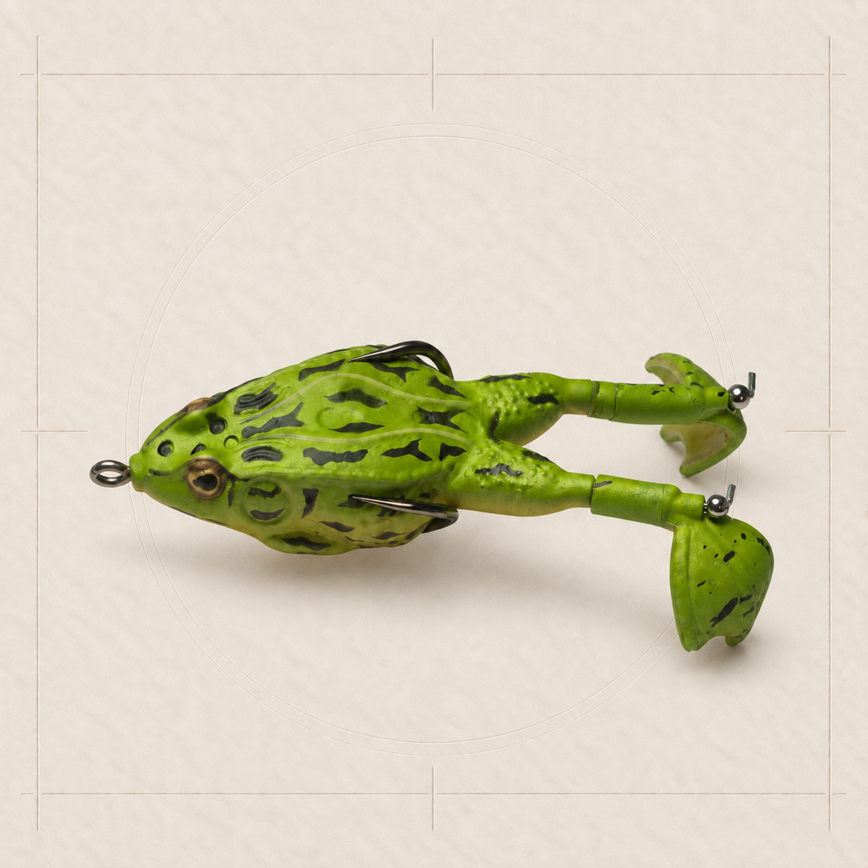 Grass Frog Prop Frog