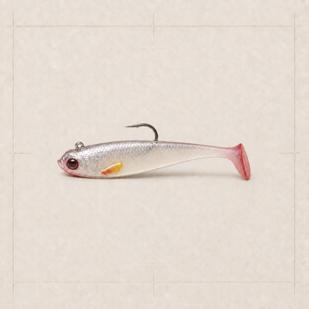 Midnight Orange Shaking Shad